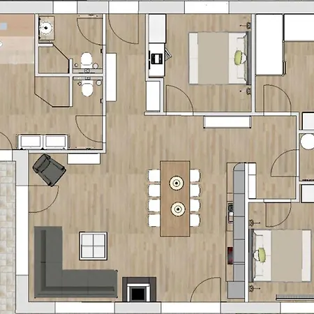 Дом отдыха Buedlfarm - Wohlfuehlhuette *